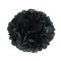 Pom pom de decorare 5 buc negru