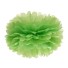 Pom pom de decorare 5 buc verde