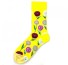 Ponožky s potiskem květin 4