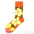 Ponožky s potiskem květin 6