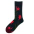 Ponožky s potlačou kvetín 3