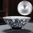 Porcelán csésze ezüst díszekkel 5