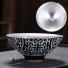 Porcelánový šálek se stříbrnými ornamenty 1