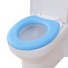 Potah na WC prkénko modrá