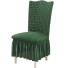 Potah na židli E2393 tmavě zelená