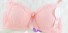 Pöttyös női melltartó J2341 rózsaszín