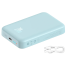 Power bank wireless pentru marca Apple 10000mAh 20 W albastru deschis