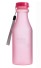 Praktische Wasserflasche mit Riemen J3172 rosa