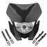 Přední maska se světlem na motocykl N70 černá