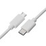 Propojovací kabel USB-C na Micro USB M/M 1 m bílá