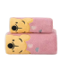Prosop copii cu imprimeu ursuleț Prosop moale Prosop moale de baie pentru copii 35 x 75 cm roz