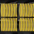 Proužky na ráfky 9 x 0,7 cm 40 ks žlutá