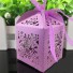 Pudełko papierowe prezentowe 10 szt fioletowy