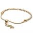 Pull-up-Armband für Damen golden