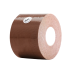 Push-up-Brustklebeband Liftband 5 m x 5 cm braun