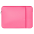 Puzdro na notebook s postranným vreckom pre MacBook, Lenovo, Asus, Dell, HP, Xiaomi 11 palcov, 31 x 22 x 2,5 cm tmavo ružová