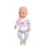 Pyžamo pre bábiku A1532 2