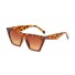 Quadratische Damensonnenbrille A2292 leopard