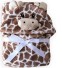 Ręcznik i szlafrok dziecięcy 2w1 J570 żyrafa