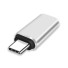 Redukce USB-C na Apple iPhone lightning stříbrná