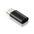 Redukce USB-C na Lightning černá