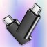 Redukcia Micro USB na USB-C 2 ks čierna