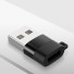 Redukcia USB 2.0 na USB-C čierna