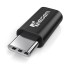 Redukcia USB-C na Micro USB K131 čierna