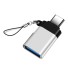 Redukcia USB-C na USB 3.0 K138 strieborná