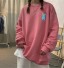 Reflektierendes Sweatshirt rosa