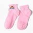 Regenbogensocken für Damen rosa