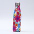 Reiseflasche aus Edelstahl mit Blumenmotiv 11