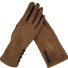 Rękawiczki damskie A1 brązowy