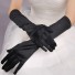 Rękawiczki damskie długie J808 czarny