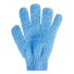 Rękawiczki kąpielowe niebieski