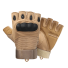 Rękawiczki taktyczne bez palców żółty piasek