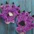 Rękawiczki z pazurami fioletowy