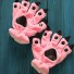 Rękawiczki z pazurami różowy
