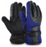 Rękawiczki zimowe męskie Fred J1546 czarno-niebieski