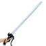 Replika meča 95 cm strieborná