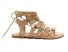 Riemchensandalen für Damen beige