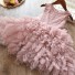 Rochie de bal pentru fete N173 roz vechi