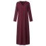 Rochie de damă Antonina burgundy