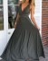 Rochie de dama J3268 gri inchis