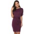 Rochie de toamnă pentru femei violet