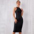 Rochie elegantă teacă negru