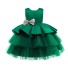 Rochie fetita N440 verde inchis