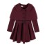 Rochie fetita N545 burgundy