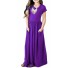 Rochie lungă de fată N84 violet