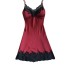 Rochie sexy cu dantela burgundy